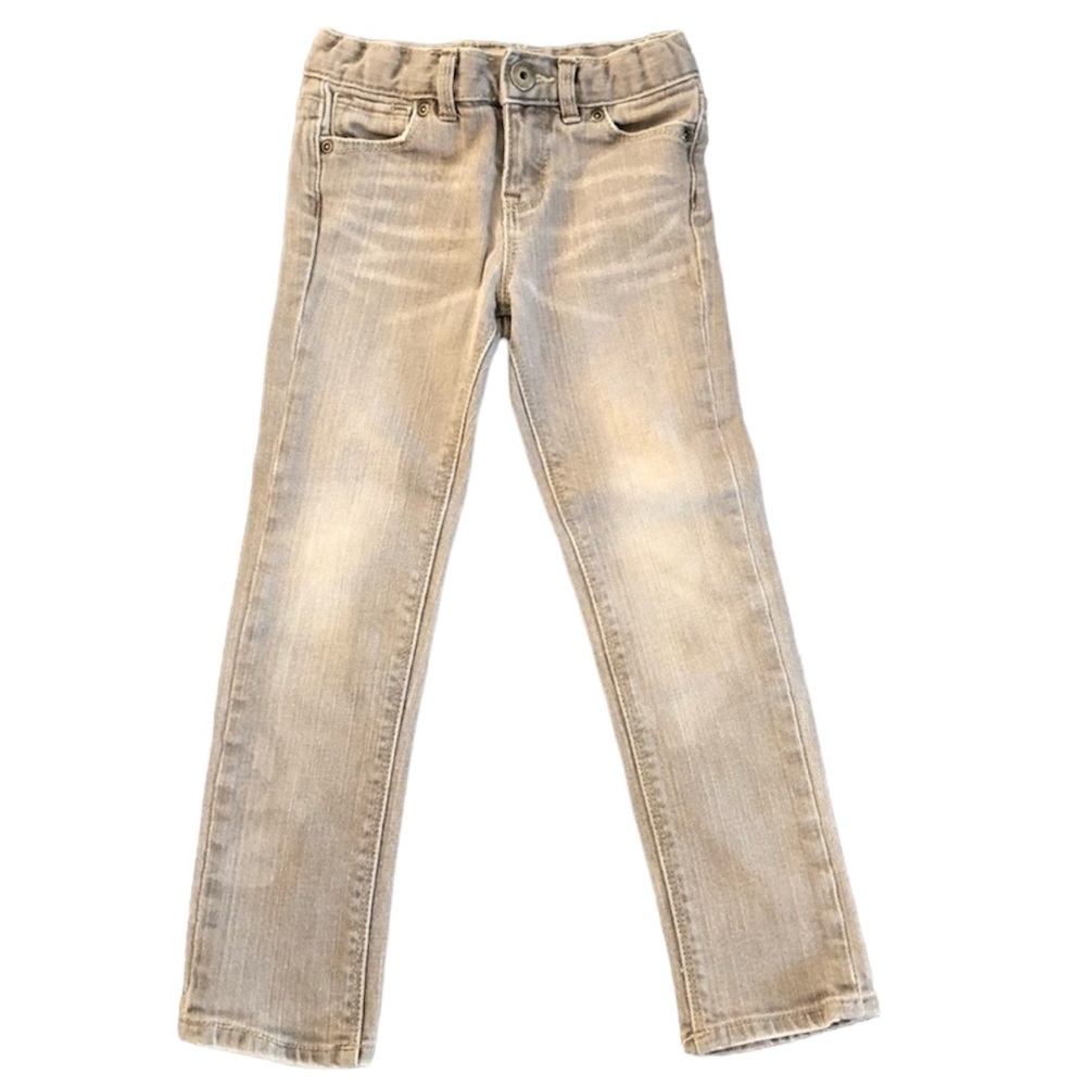 GAPKids Skinny Jeans Adjustable Waist Gray Girls Size 5T